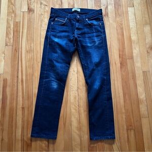 Naked and Famous Denim Indigo Stretch Selvedge Mens Jeans Size 31‎